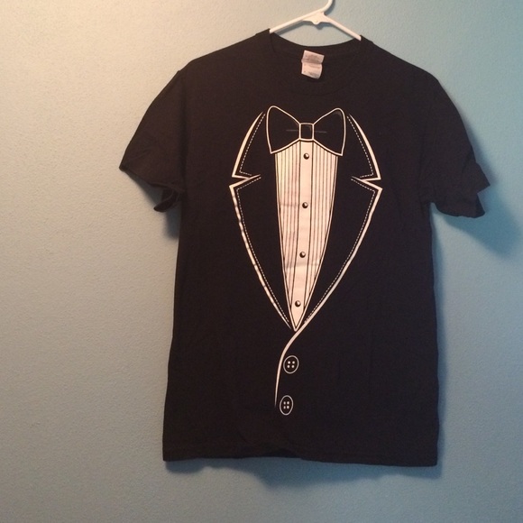 Tuxedo tshirt
