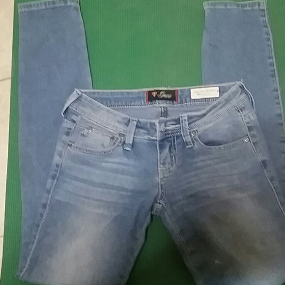 Guess Denim - Guess Maxine Jeggings Light Wash Sz 24