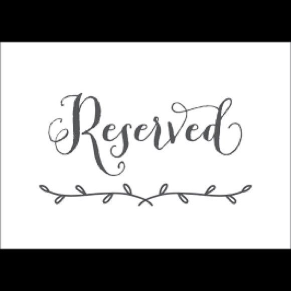 Reserved for Keegan1995