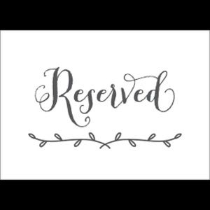 Reserved for Keegan1995