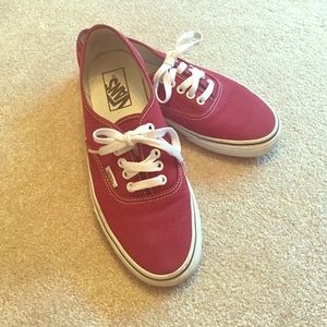 Maroon Vans