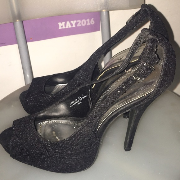 Anne Michelle Black Heels