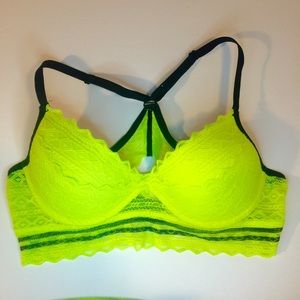 Lace Racerback Bralette Demi (Medium)
