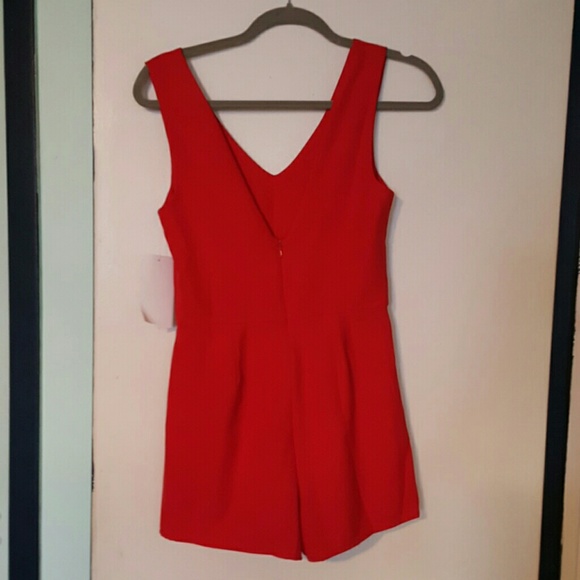Red romper - Picture 2 of 4