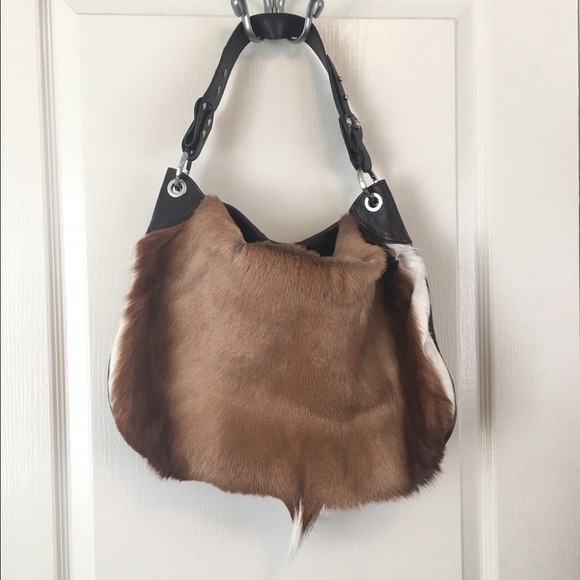 Wilsons Leather Handbags - Wilsons Leather Calf Hair Bag