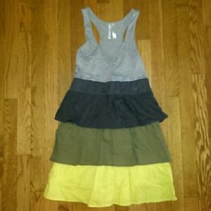 Ombre yellow O'Neil dress.