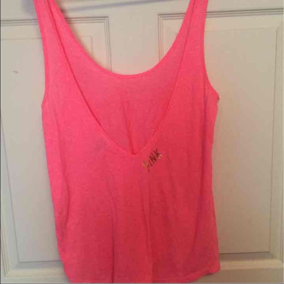 Victoria's Secret pink tank top - Picture 2 of 3