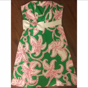 🌷Lilly Pulitzer Strapless Dress🌷