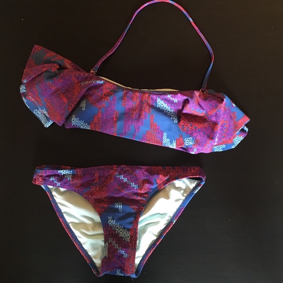 Fun and colorful bikini!