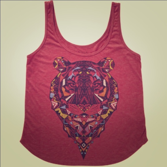 Billabong Tiger Geometric Tank 🐯