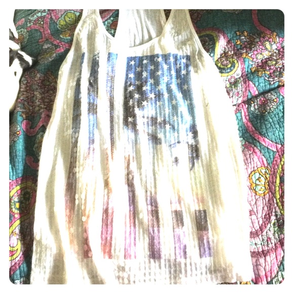 Victoria Secret VS PINK tank Patriotic