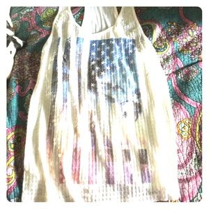 Victoria Secret VS PINK tank Patriotic