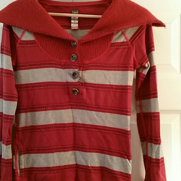 Free people striped top