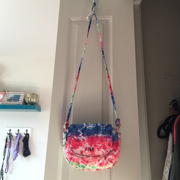 Victoria's Secret PINK Crossbody Floral Purse