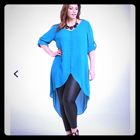 torrid Tops - Beautiful Blue Tunic 💕