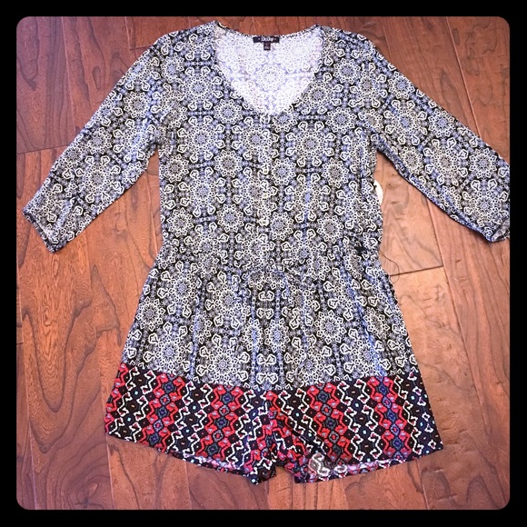 BeBop boho Romper ☀️last markdown☀️