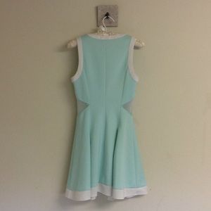 Dollskill Dresses - Pleated Dress with Mesh Panels Dollskill Dresses - Pleated Dress with Mesh Panels
