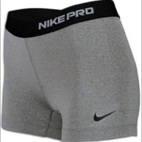 Nike Pro Compression Shorts (black/gray) - Picture 2 of 3