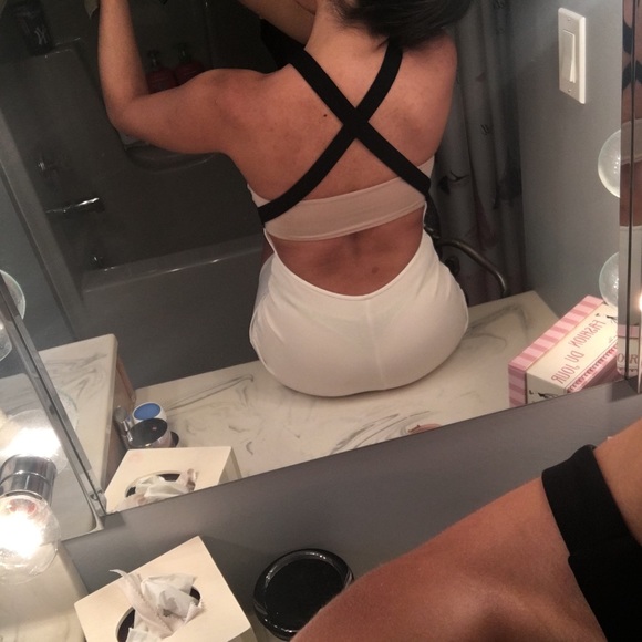 White and black dress💎 - Picture 2 of 2