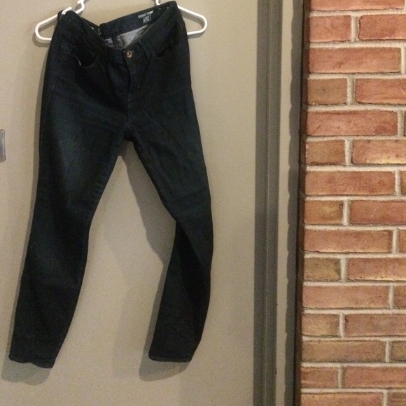Madewell skinny skinny ankle jeans dark wash
