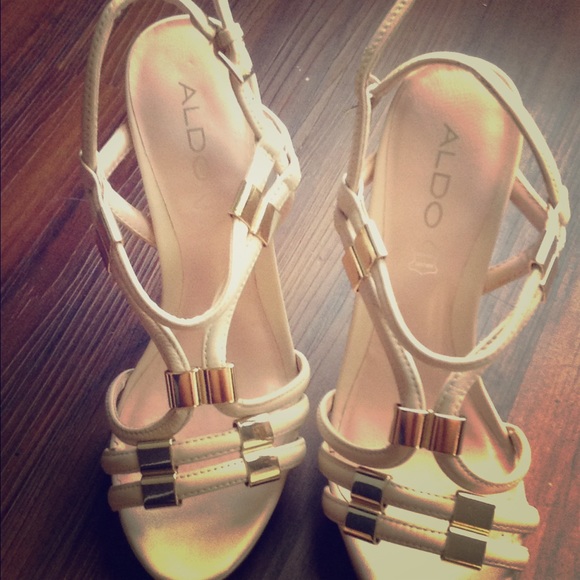 Strappy heels