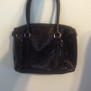 Black Lancôme purse