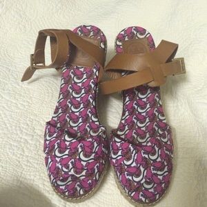 Authentic Tory Burch wedges