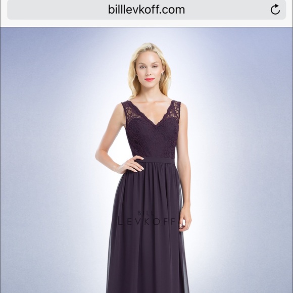 Long Purple Dress