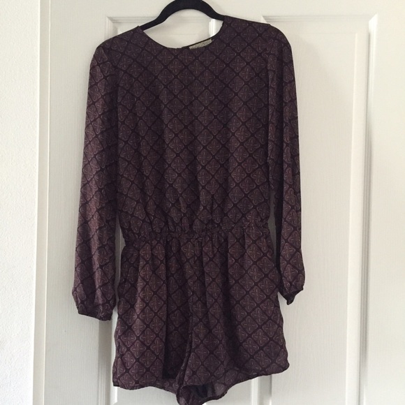 Lucca Couture printed romper
