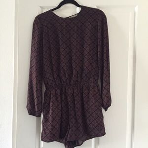 Lucca Couture printed romper