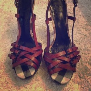 Burberry high heels