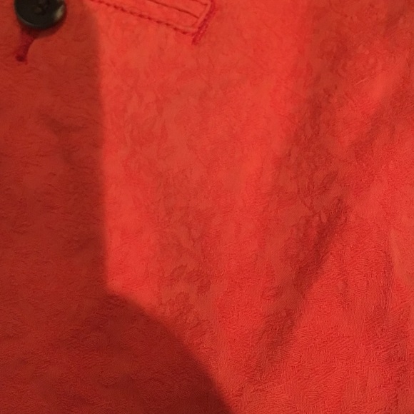 coral high waisted shorts - Picture 4 of 4