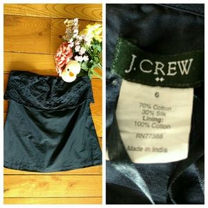 J. Crew Strapless Top