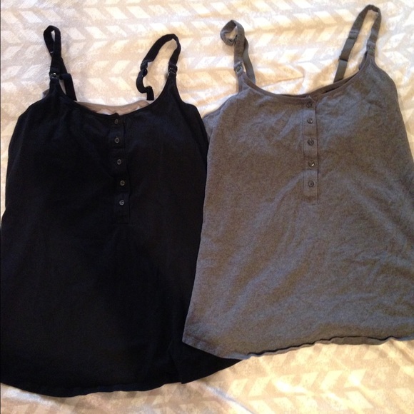 2 Maternity Tank Tops