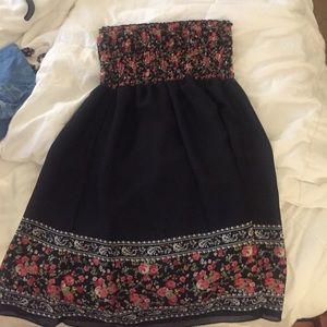 Target floral dress. Reversible.