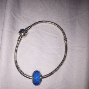 SOLD ON Ⓜ️ Blue Murano Pandora charm (charm only)