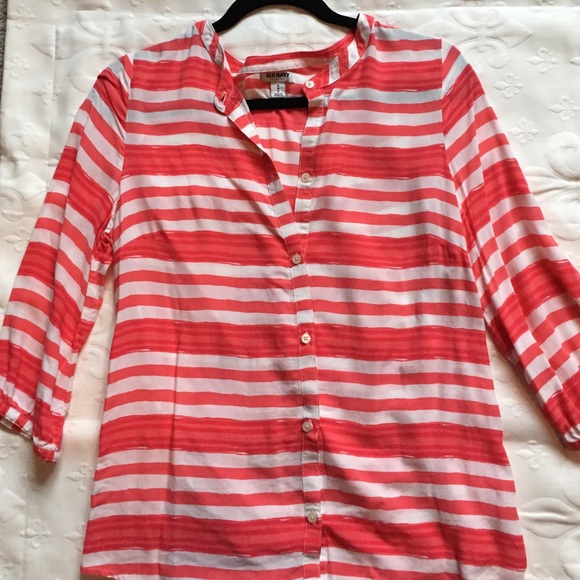 Old Navy striped blouse