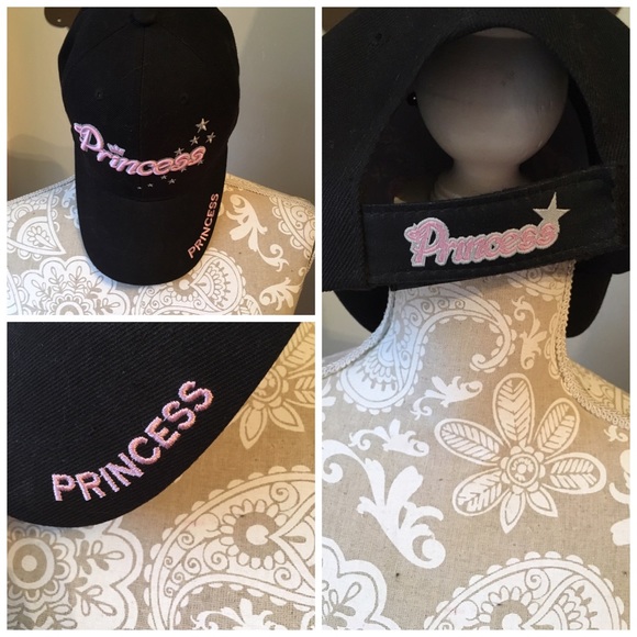 Black princess ball cap