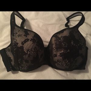 = Black Lace Bra =