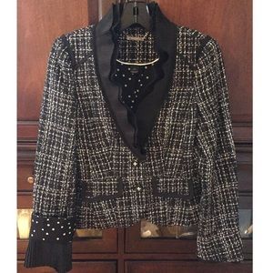 WHBM Tweed Suit Jacket (skirt to match)