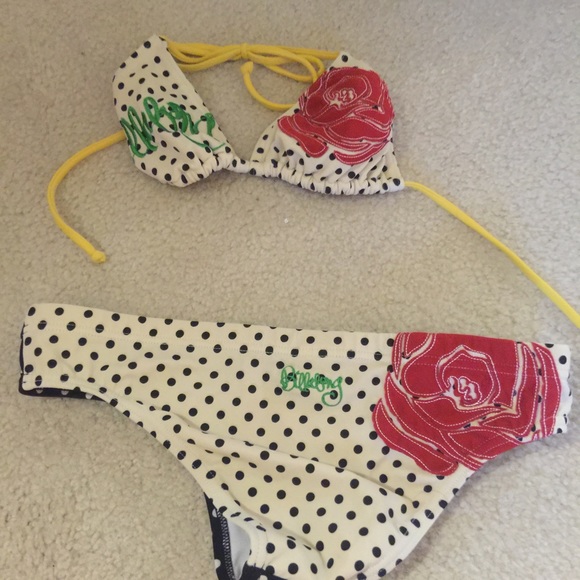 Billabong polka dot bikini - Picture 2 of 2