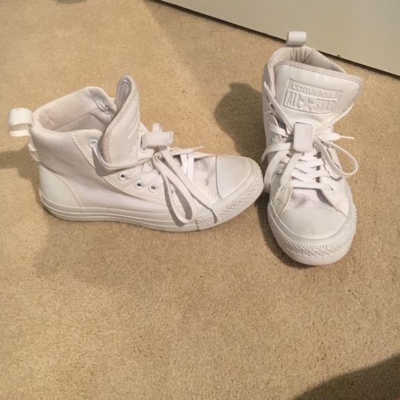 high top white converse - Picture 1 of 2