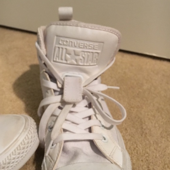 high top white converse - Picture 2 of 2