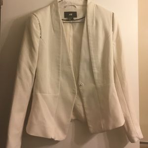 White blazer/short jacket