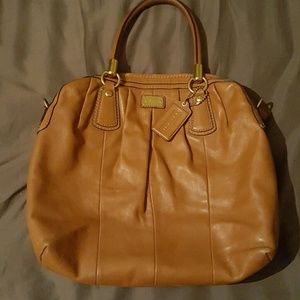 Leather Coach Handbag