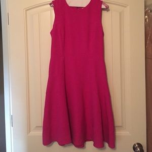 Fit & Flare Fuschia Badgley Mischka Dress