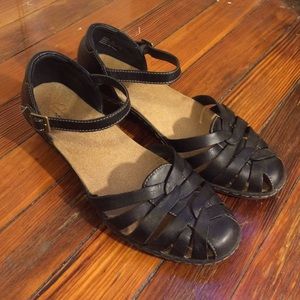 Clarks Leather Sandals 8M
