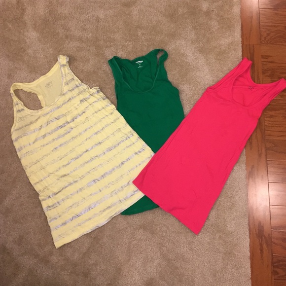 Tank top bundle. Gap, Loft and Express.