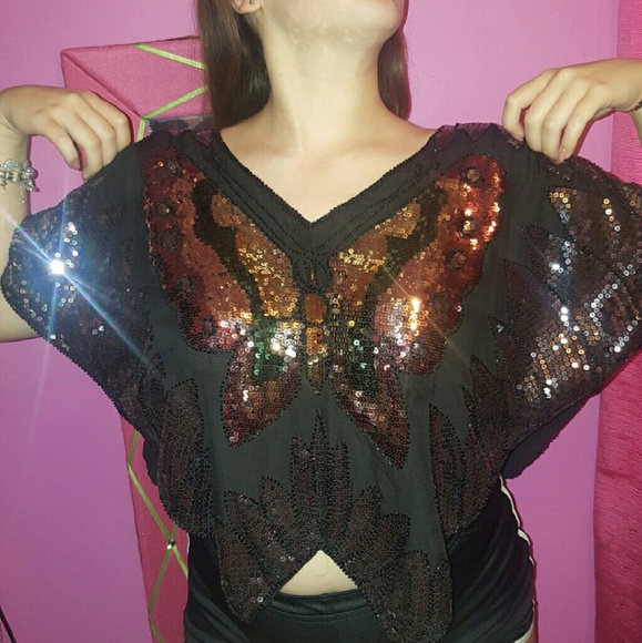 Butterfly blouse - Picture 2 of 2