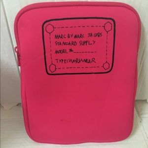 Pink Marc by Marc Jacobs iPad sleeve